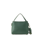 Alvera Wear Dark Green Mini Leather Crossbody Handbag